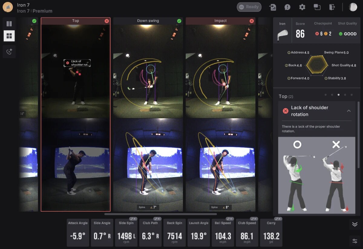 Uneekor Swing Optix Cameras - Image 3