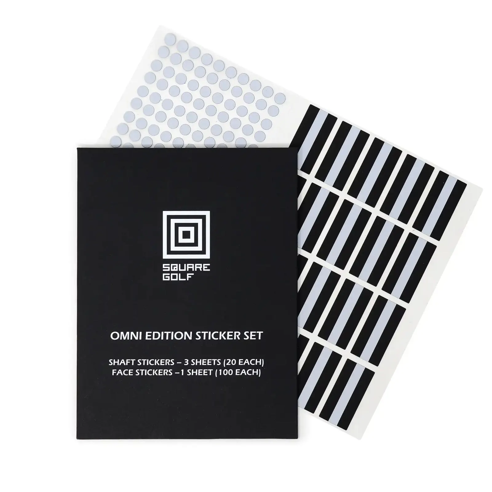 Square Golf OMNI Club Sticker Pack